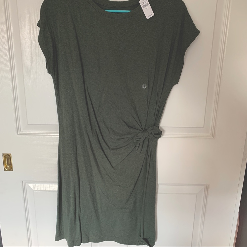 NWT Aerie Green Knotted Dress